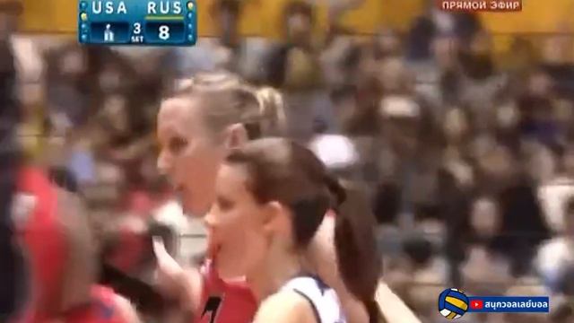 Russia Vs USA Semi Finals 2010 FIVB Women's Volleyball World Championship