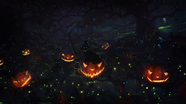 Wicked Pumpkin Patch ??? — Halloween Night Ambience ? With Forest Creatures ? смотреть онлайн