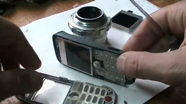 Обзор и замена дисплея в СониЭриксон. смотреть онлайн