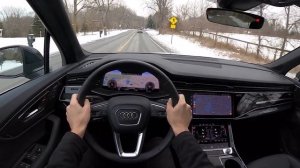 2021 Audi Q7 45 Premium - POV Driving Impressions
