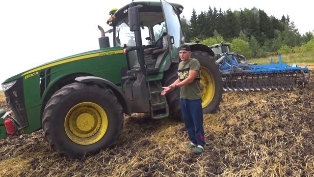 ОБЗОР ТРАКТОРА JOHN DEERE 8320R Сельхоз техника ДАЙ ПОРУЛИТЬ! РУСЛАН НИКОЛАЕВ смотреть онлайн
