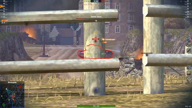 TANKS BLITZ●Мастер на Е 25●Карта Молендейк смотреть онлайн