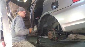 Замена арок и части порога Honda Odyssey