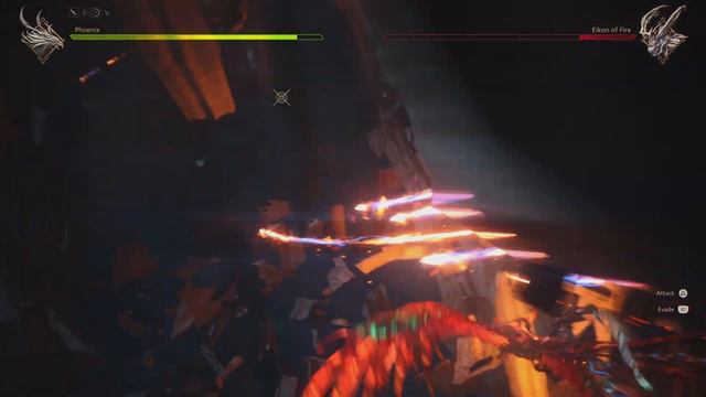 Final Fantasy 16 Ifrit Vs Phoenix Battle Fight