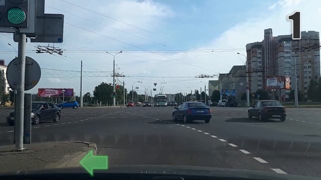 ПОВОРОТ НАЛЕВО на перекрестке. Особенности выполнения смотреть онлайн