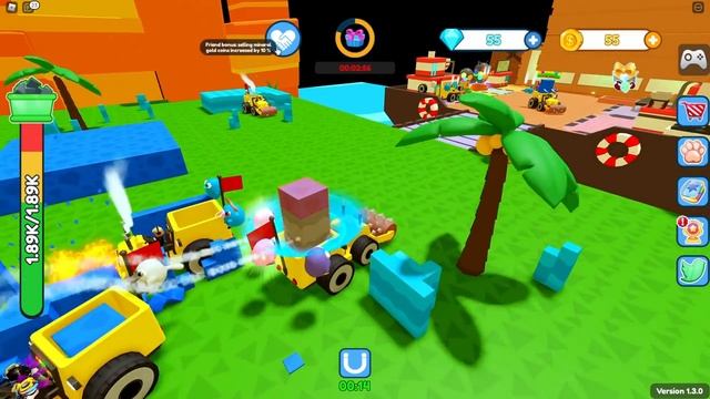 Traktor Berduri Untuk Menambang! - Roblox Miner Simulator смотреть онлайн