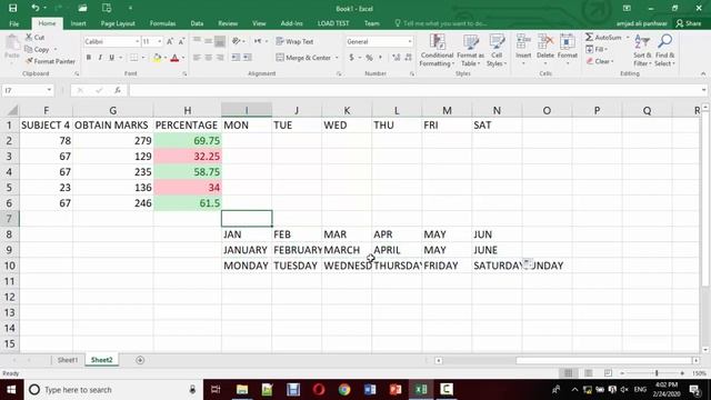STYLES GROUP WITH CONDITIONAL FORMATTING IN MS EXCEL 2016 | HINDI/URDU | AMJAD ALI смотреть онлайн