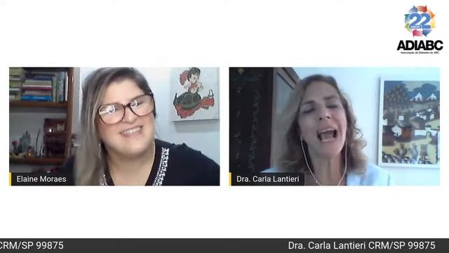 Doenças cardiovasculares e Diabetes com Dra. Carla Lantieri e Elaine Moraes смотреть онлайн