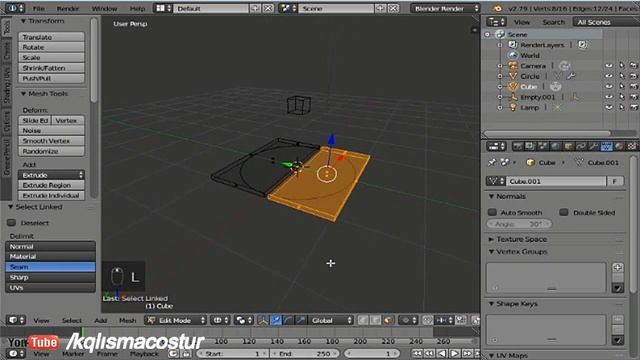 Blender 3D 2.79 cartoon eye смотреть онлайн