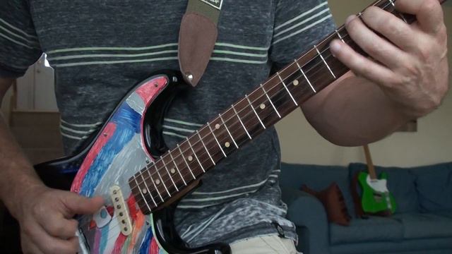 Alnico III Classic Vibe Pickup ( = Tonerider ) in a Squier '51 guitar - Clean Demo смотреть онлайн