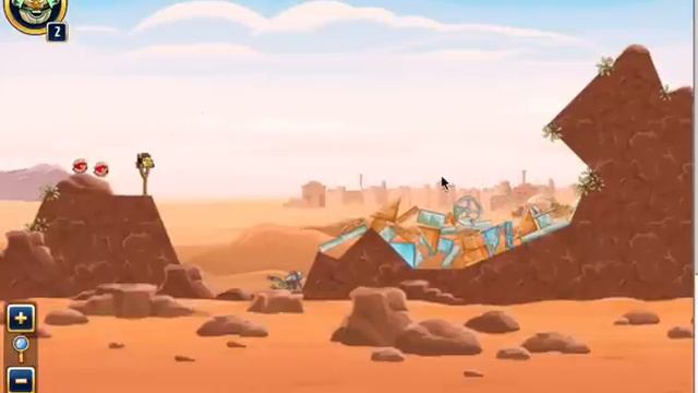 Angry Birds Star Wars 1-21 Tatooine 3-Star Walkthrough смотреть онлайн
