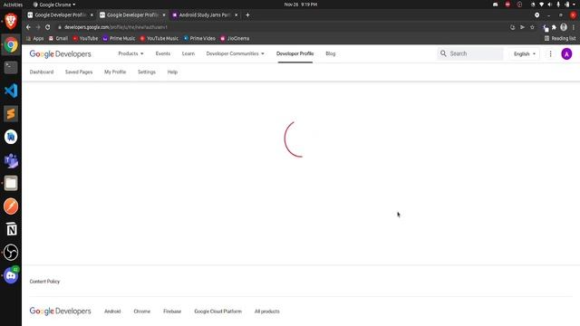 How to create Google Developer Profile | Android Study Jams | GDSC DYPCOE смотреть онлайн