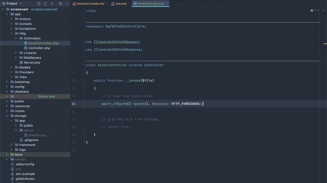 Restricting File Access with Laravel Local Storage смотреть онлайн