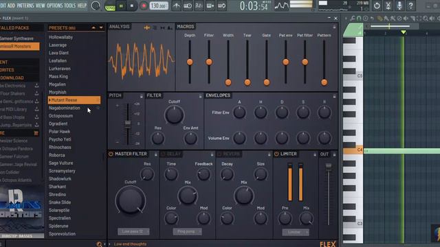 FL Studio「FLEX」SeamlessR Monsters    All Tones