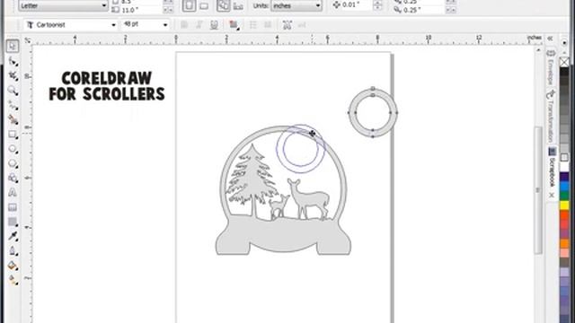 CorelDRAW demo for scroll saw pattern designers смотреть онлайн