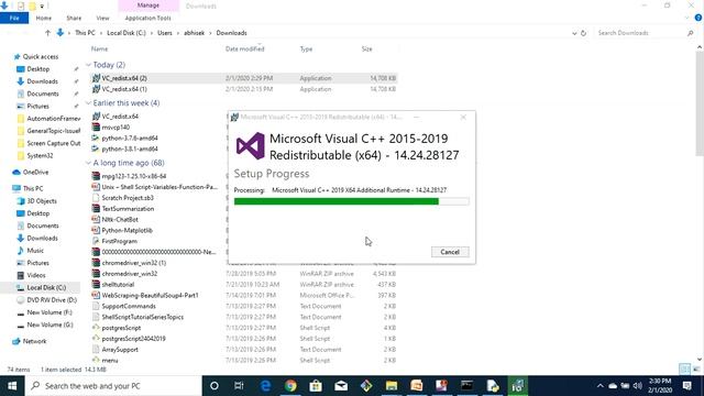 How to resolve issue while setting up Tensorflow on Windows 10 (Import Error for DLLs) смотреть онлайн