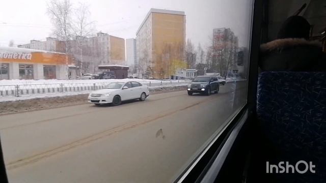 Автобус со странными звуками или поездка на автобусе МАЗ 103.075. Нижневартовск. Маршрут 13. смотреть онлайн