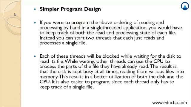 Benefits Of Multithreading in java смотреть онлайн