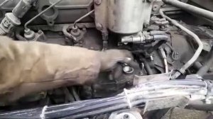 как снять головку компрессора ДАФ 105