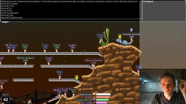 Worms Armageddon Pro Game смотреть онлайн