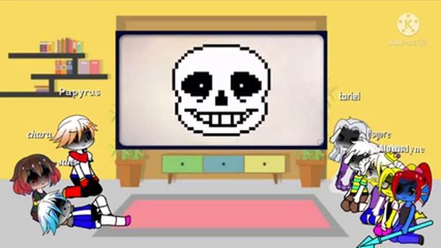 Undertale reacts to sans depression смотреть онлайн