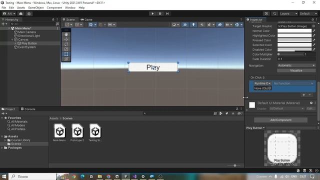 Unity Tutorial - Переход между Сценами смотреть онлайн