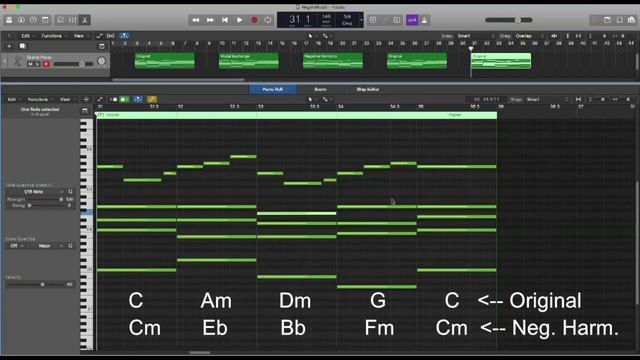 TUTORIAL: Writing Melodies With NEGATIVE HARMONY and Modal Exchange [Practical Examples] смотреть онлайн