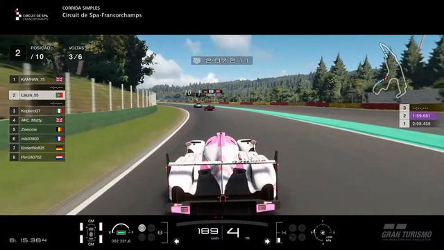 GGRC Special Event 1h of Spa - practice race 3 смотреть онлайн