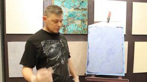 Декоративные краски Pratta Shabby. Как нанести мокрый  шёлк кистью.Decorative silk.