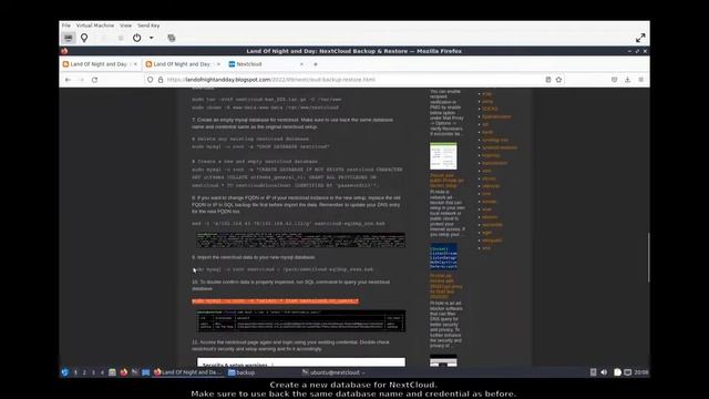 Oracle Cloud VPS: NextCloud Backup & Restore смотреть онлайн