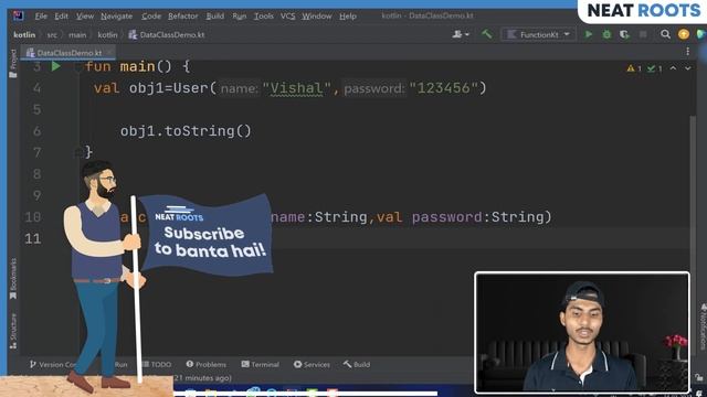 Data class in Kotlin - Hindi смотреть онлайн