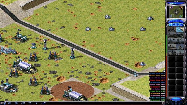 Red Alert 2 - When Death Smiles - 7 vs 1 + Superweapons смотреть онлайн