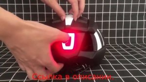 Велосипедный шлем PROMEND с визором и подсветкой.Велошлем с Алиэкспресс.