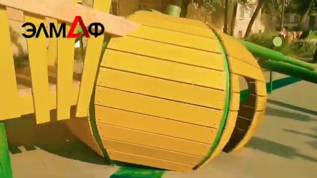 Детская площадка от ЭЛМАФ в Санкт-Петербурге смотреть онлайн