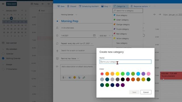 Create Repeating Calendar Events in Outlook 365 смотреть онлайн