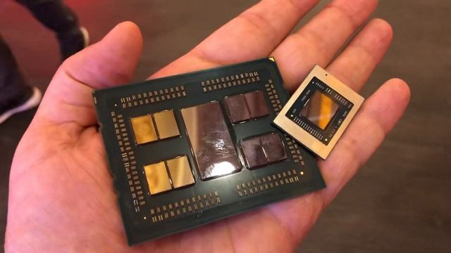 AMD’s Threadripper 3990X in hand смотреть онлайн