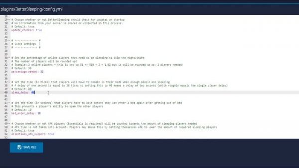 Better Sleeping Plugin | Minecraft Plugins