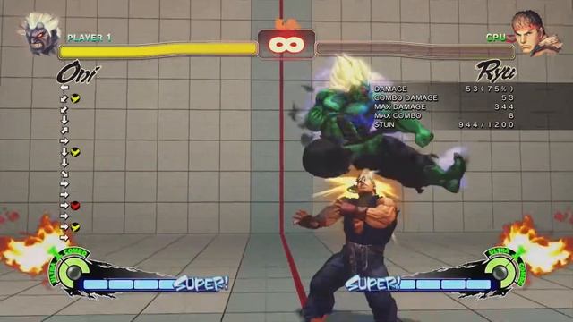 Oni Cross up Tatsu Setup смотреть онлайн