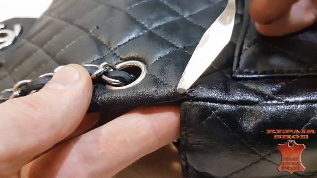 Покраска сумок из кожи. Износ кожи сумочки CHANEL что делать смотреть онлайн