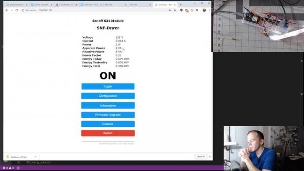 Live Stream - ESPHome - ESP32 RGBWW LED Strip