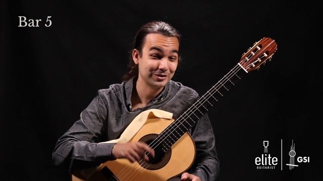 EliteGuitarist.com - Mazurka Choro - Classical Guitar Tutorial Part 1/4 смотреть онлайн