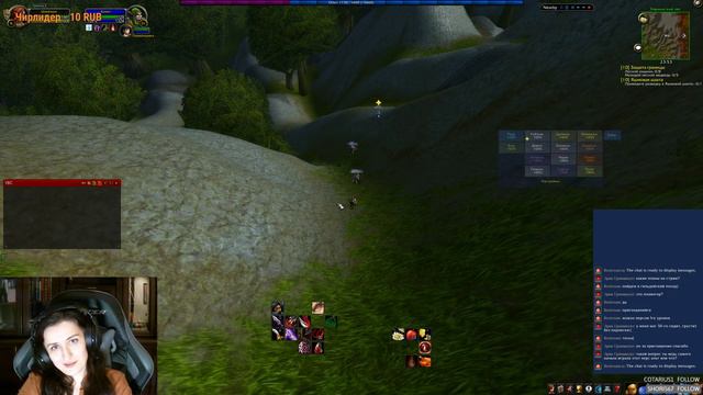 World of Warcraft. Classic. Лейка и шайка фанятся в Азероте. смотреть онлайн