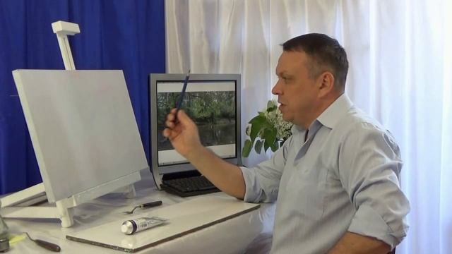 Первый урок выкладываю в открытый доступ. Мастер-класс по живописи маслом смотреть онлайн