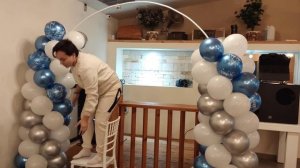 Арка из Воздушных Шаров Своими Руками на Каркасе