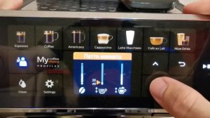 Все настройки и напитки кофемашы Philips Series 5400 EP5447 + отличия от Series 4300