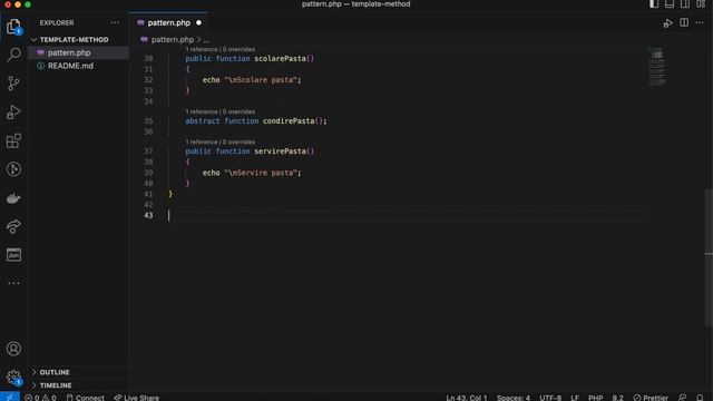 design patterns || 006 || template method pattern смотреть онлайн