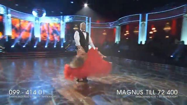 Magnus Samuelsson och Annika Sjöö - tango - Let’s Dance (TV4) смотреть онлайн