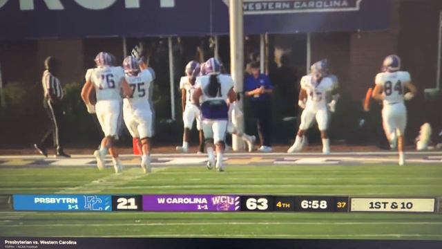 Samuel Cornett - #17 -Western Carolina: First College Touchdown смотреть онлайн