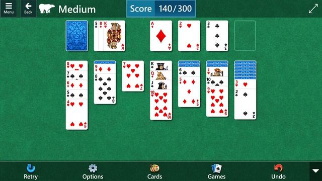 Microsoft Solitaire Collection: Klondike - Medium - January 13, 2022 смотреть онлайн