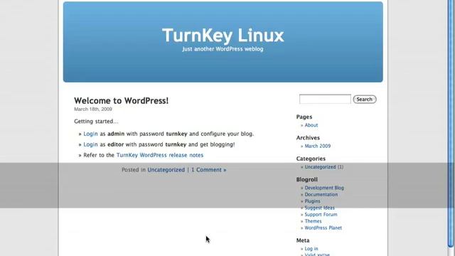 Installing & Updating TurnKey WordPress on VPS.net смотреть онлайн